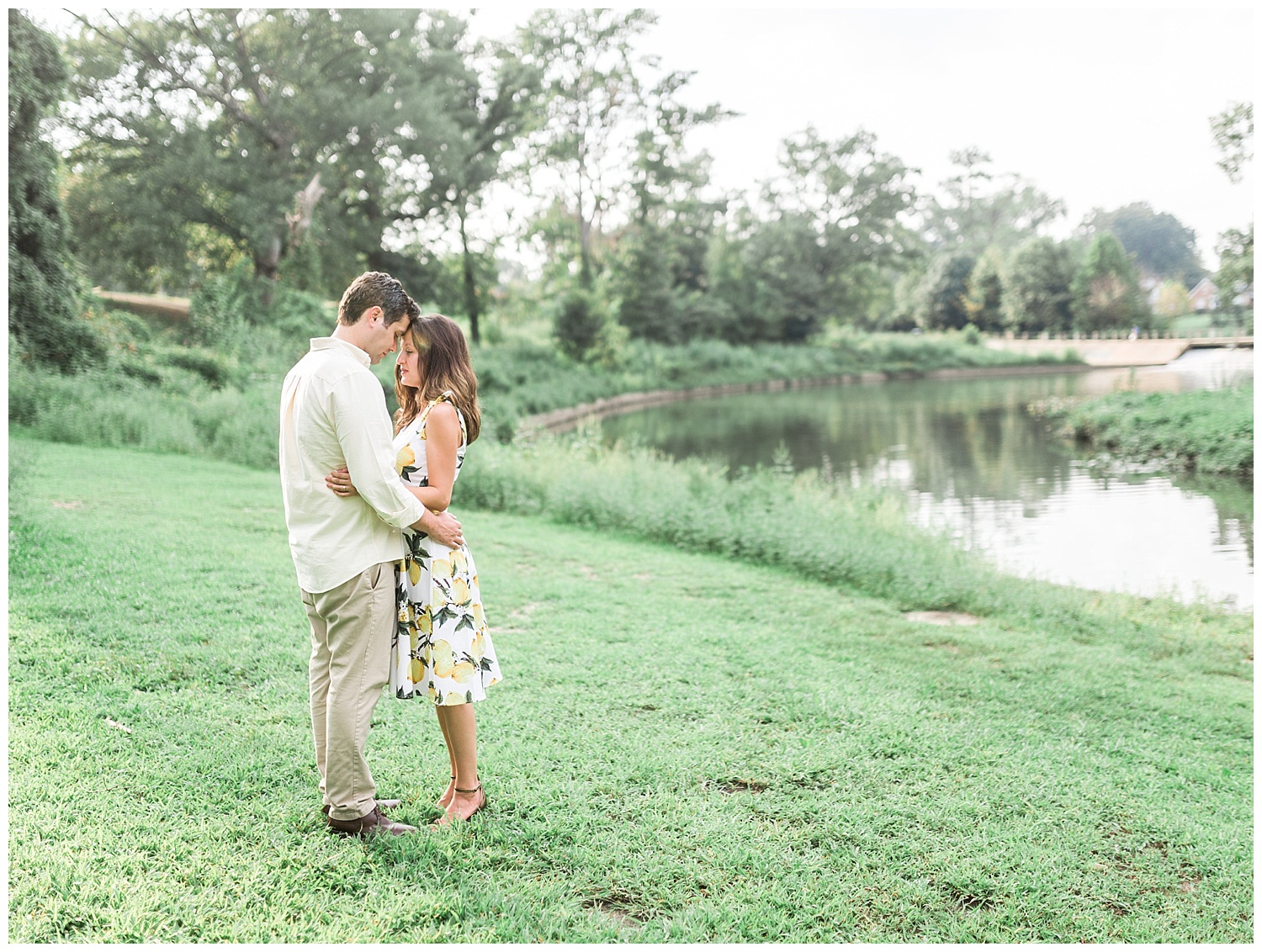 Bryan Park Richmond Engagement Photos - Marissa + Albie