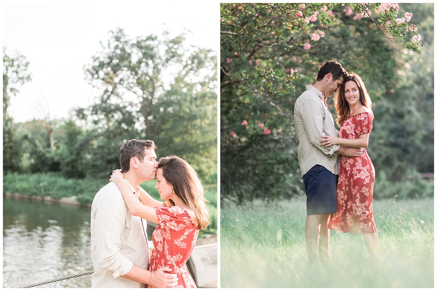 Bryan Park Richmond Engagement Photos - Marissa + Albie