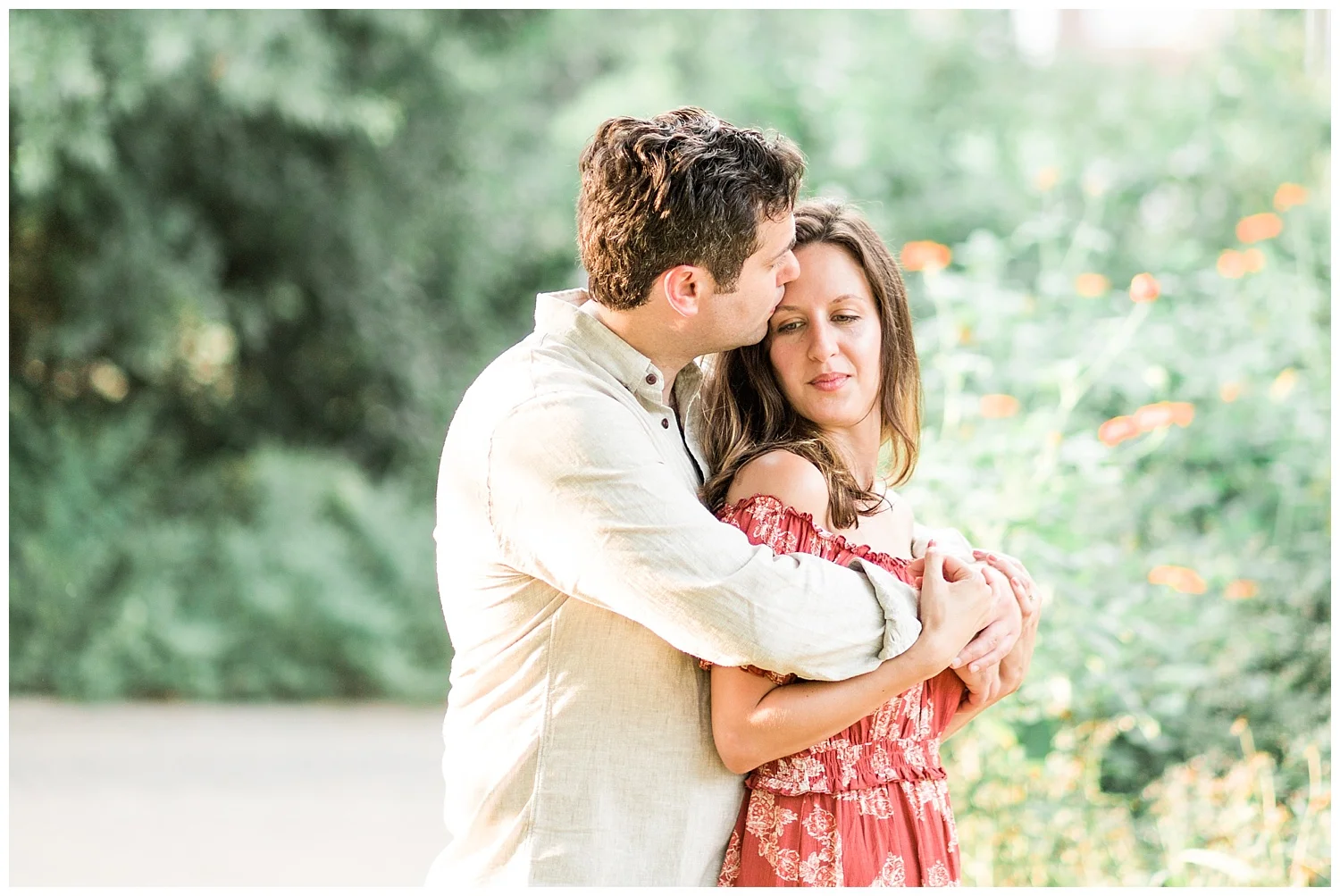 Bryan Park Richmond Engagement Photos - Marissa + Albie