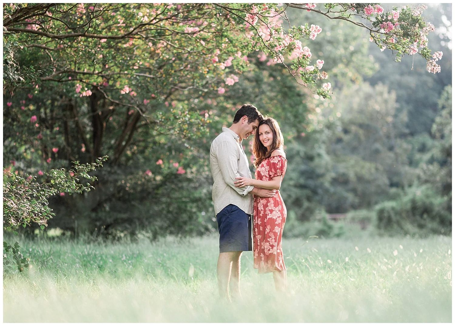 Bryan Park Richmond Engagement Photos - Marissa + Albie