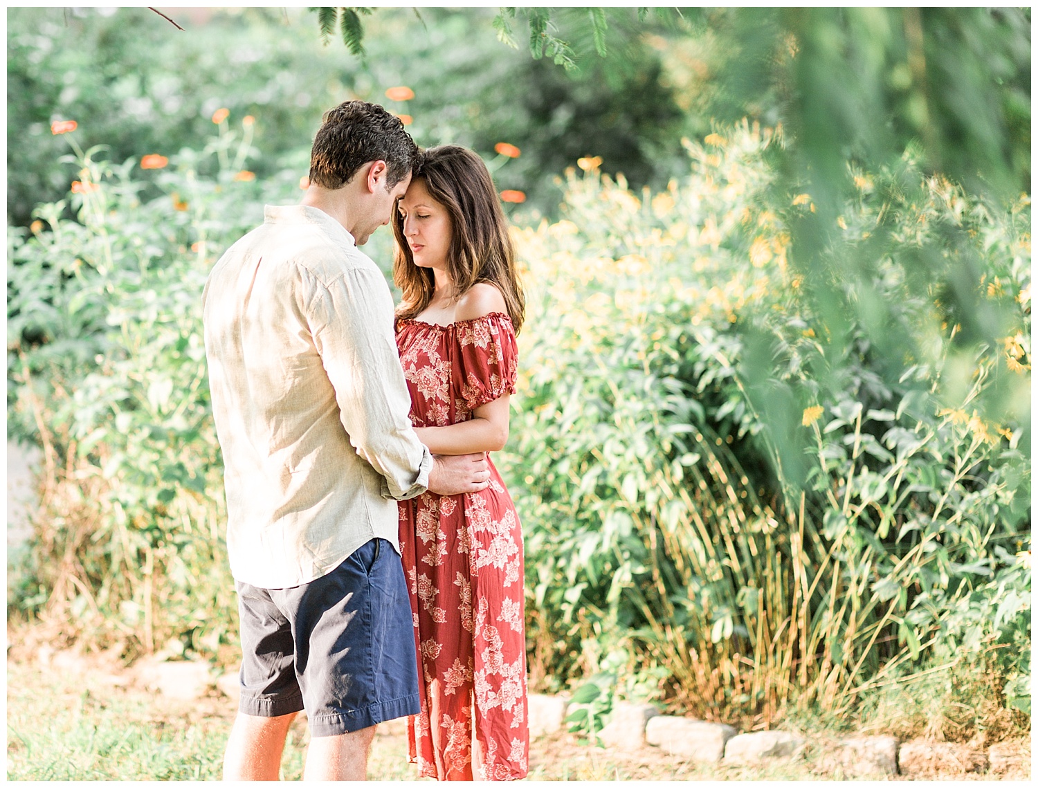 Bryan Park Richmond Engagement Photos - Marissa + Albie