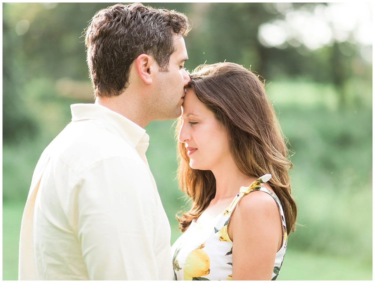Bryan Park Engagement Photos 