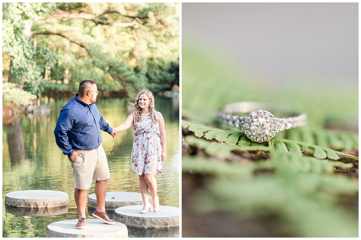 Virginia Wedding Photographer - Maymont Engagement Portraits - Marissa + Josh