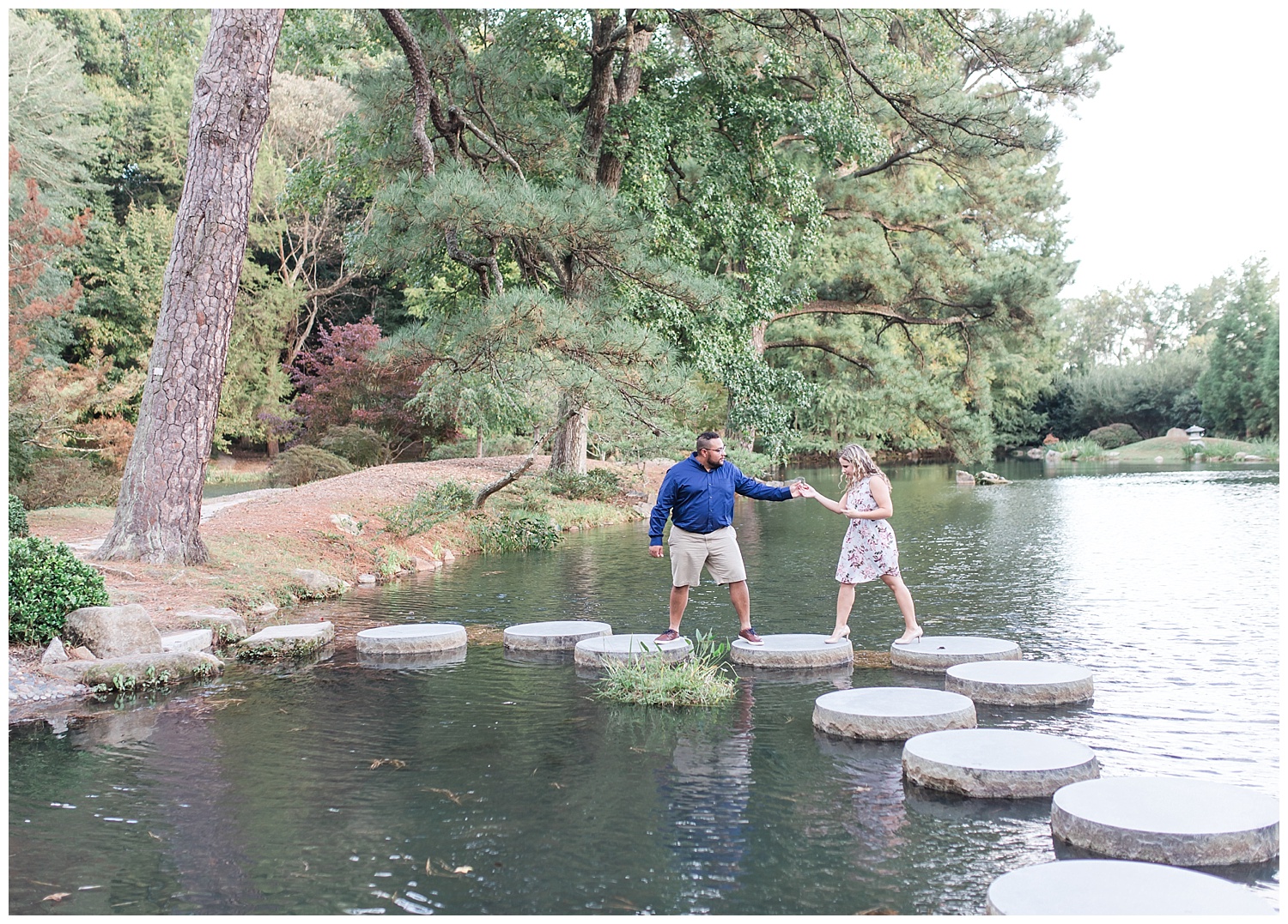 Virginia Wedding Photographer - Maymont Engagement Portraits - Marissa + Joshua