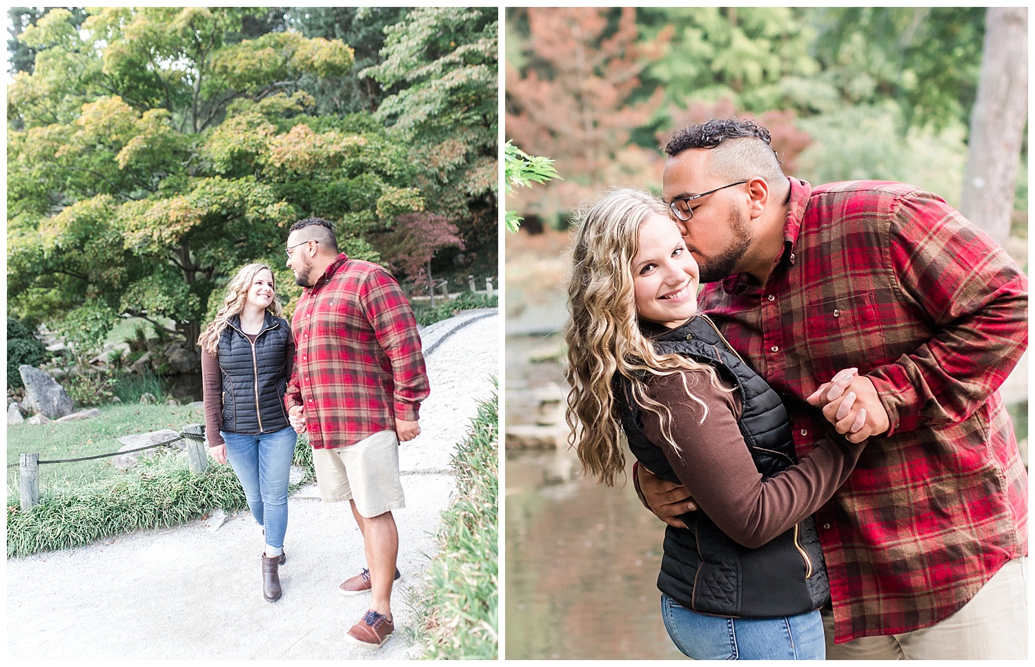 Virginia Wedding Photographer - Fall Maymont Engagement Portraits - Marissa + Joshua