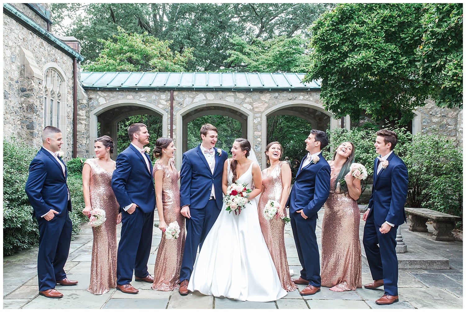 Virginia wedding Photographer - St Bridget's Catholic Church - Jessica + Josh