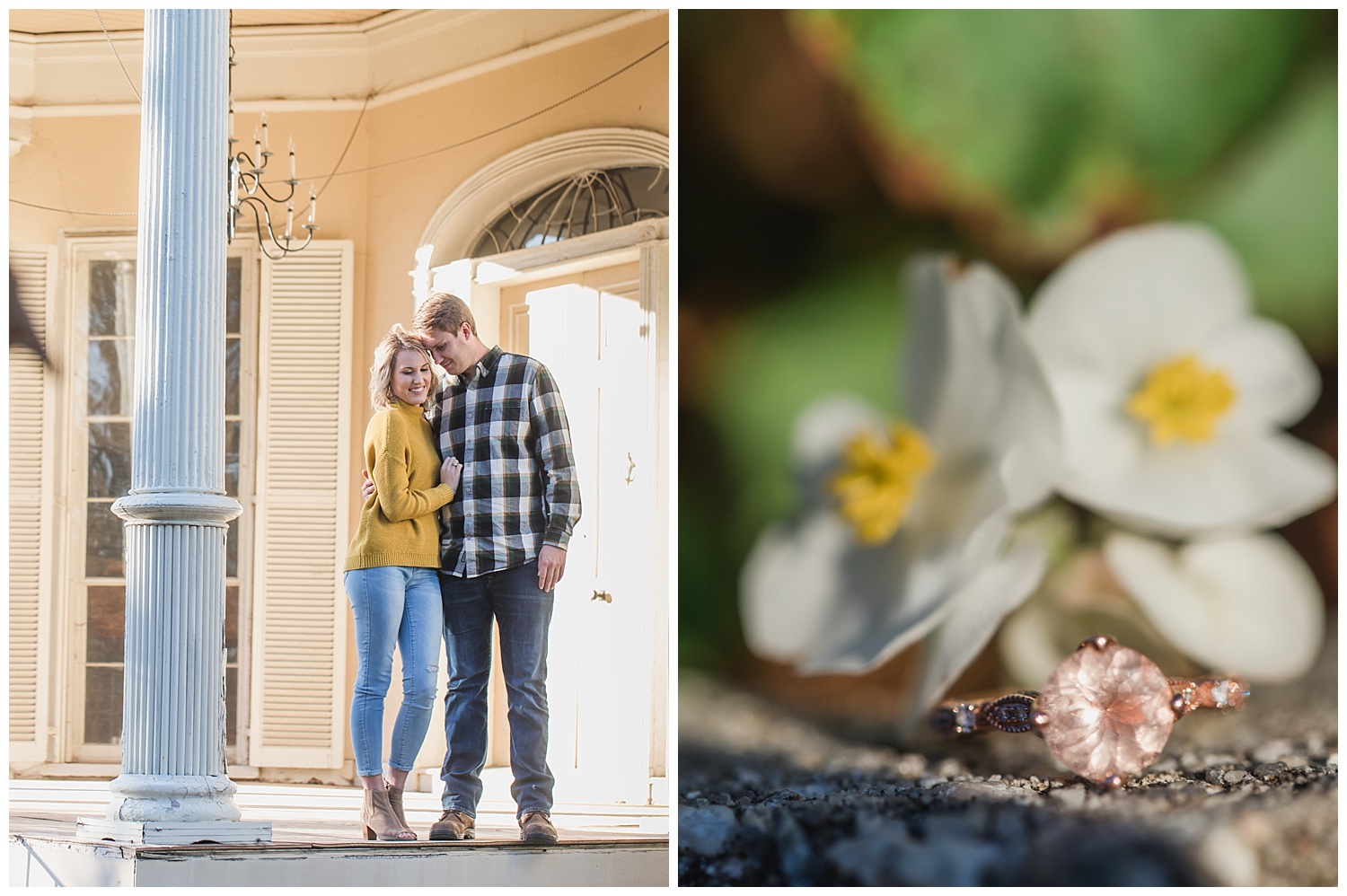 Violet Bank Engagement Photos - Virginia Wedding Photographer - Colonial Heights 