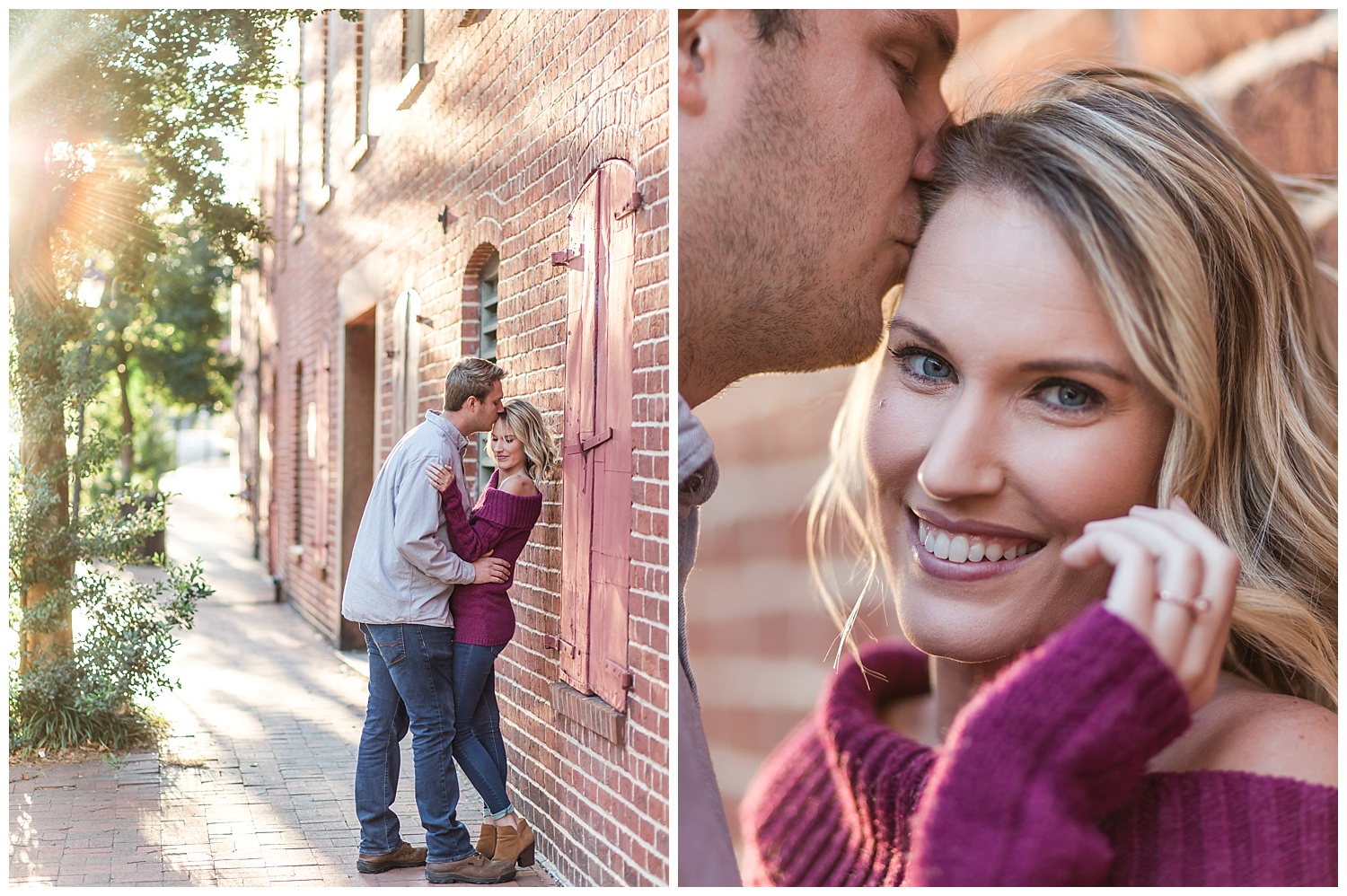 Colonial Heights Engagement Photos - Virginia Wedding Photographer - Danielle + Taylor