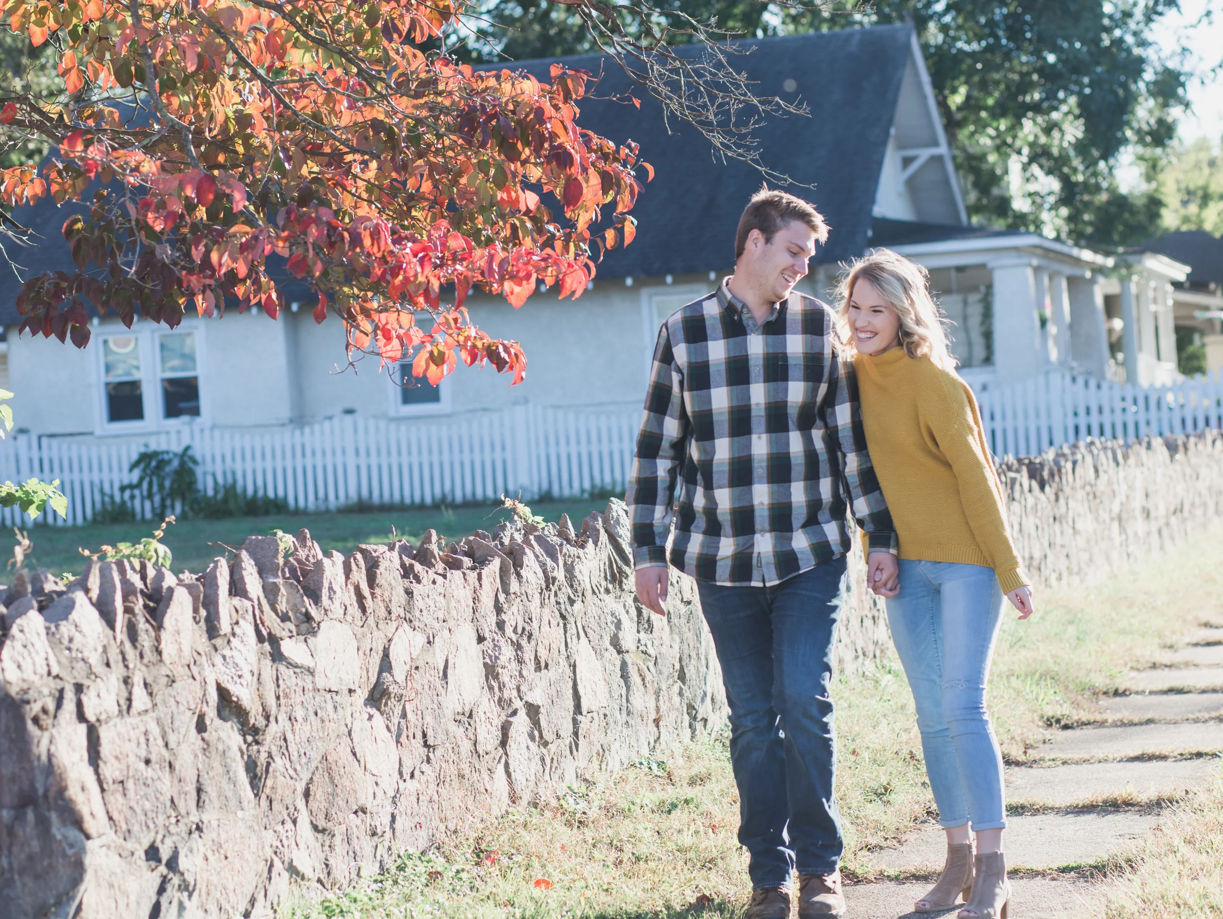 Historic Old Town Petersburg Engagement Session 