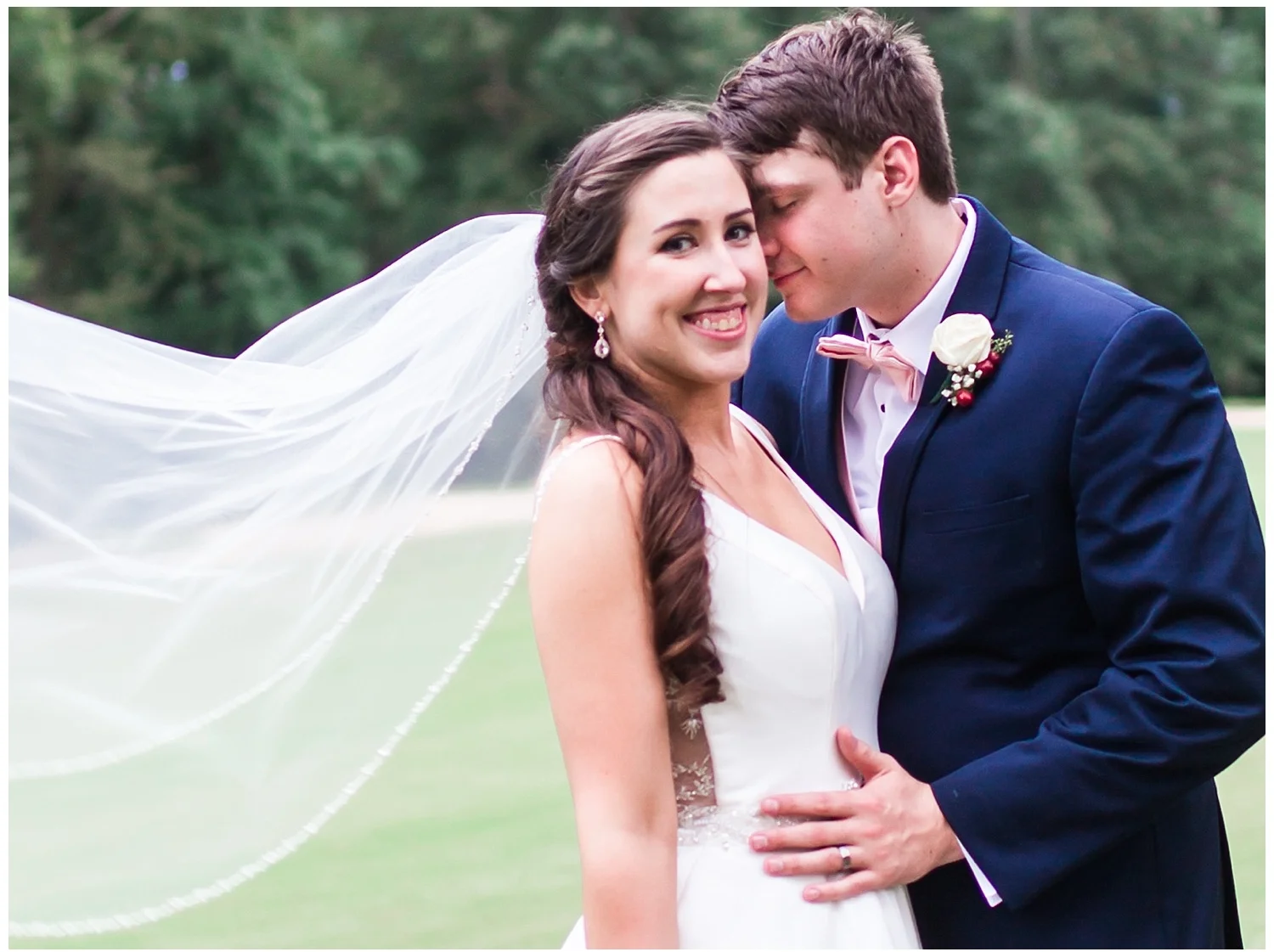 St. Bridget's Catholic Church Wedding + Brandermill Country Club Reception