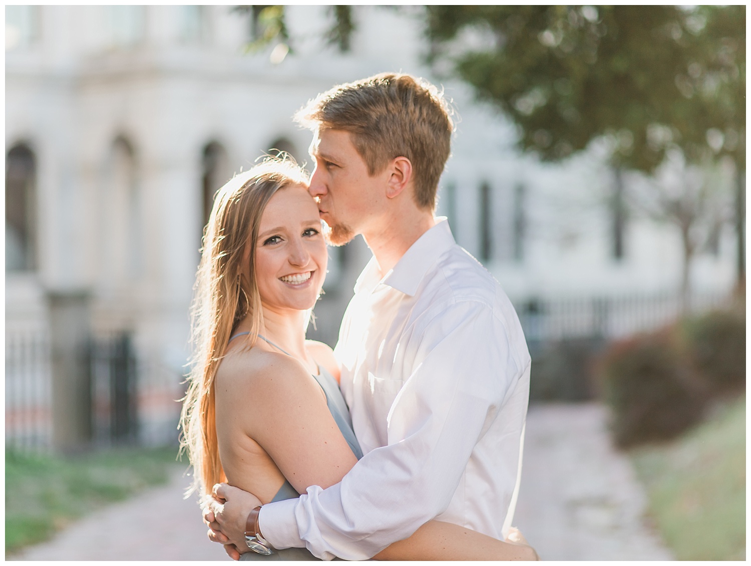 Virginia State Capitol Engagement - Richmond Wedding Photographer