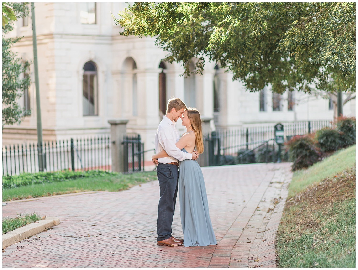 Virginia State Capitol Engagement - Abigail + Greg