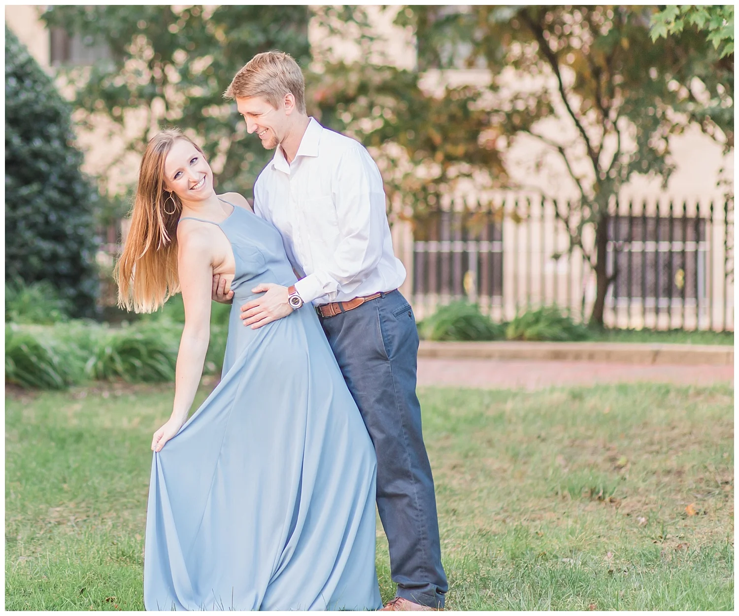 Virginia State Capitol Engagement - Abigail + Greg