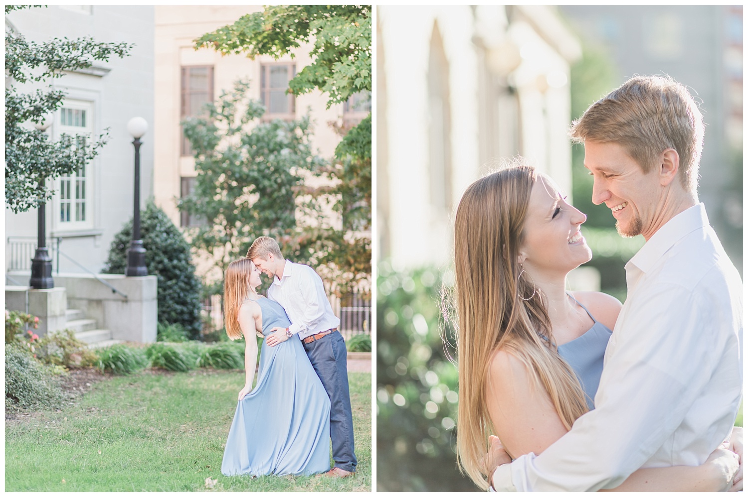 Virginia State Capitol Engagement - Abigail + Greg