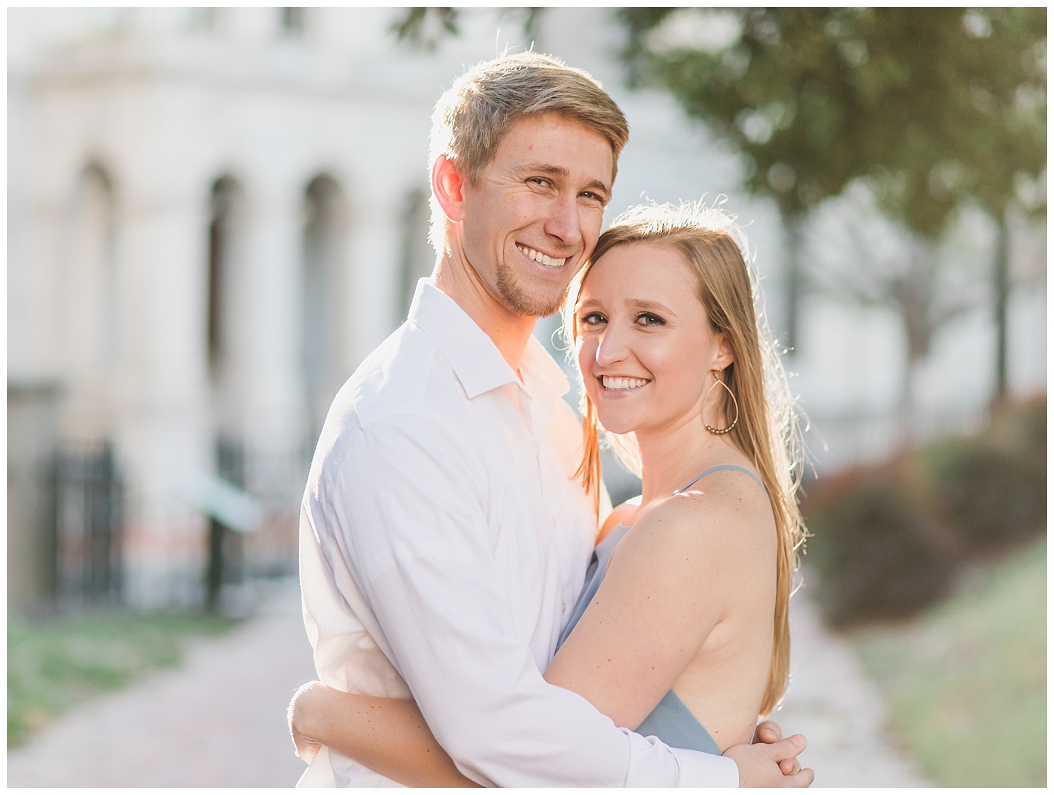 Virginia State Capitol Engagement - Abigail + Greg