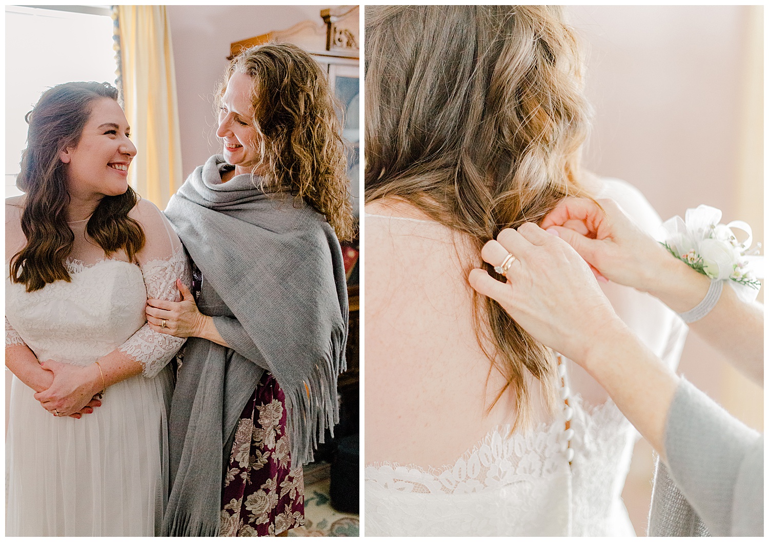 Virginia Cliffe Inn Wedding at Christmastime - Virginia Wedding Photographer