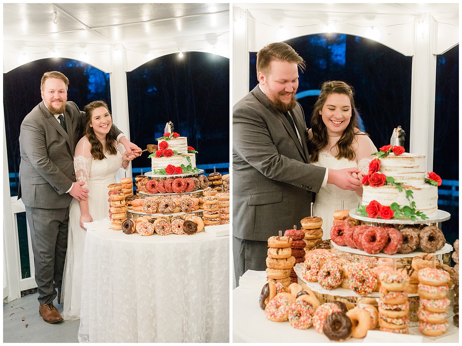 Virginia Cliffe Inn Wedding at Christmastime - Virginia Wedding Photographer