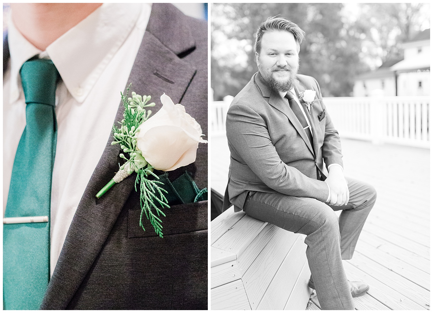 Virginia Cliffe Inn Wedding at Christmastime - Virginia Wedding Photographer