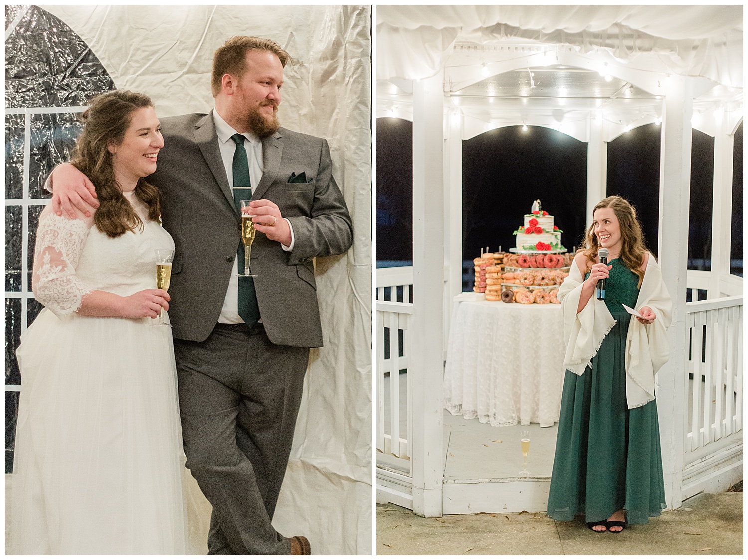 Virginia Cliffe Inn Wedding at Christmastime - Virginia Wedding Photographer