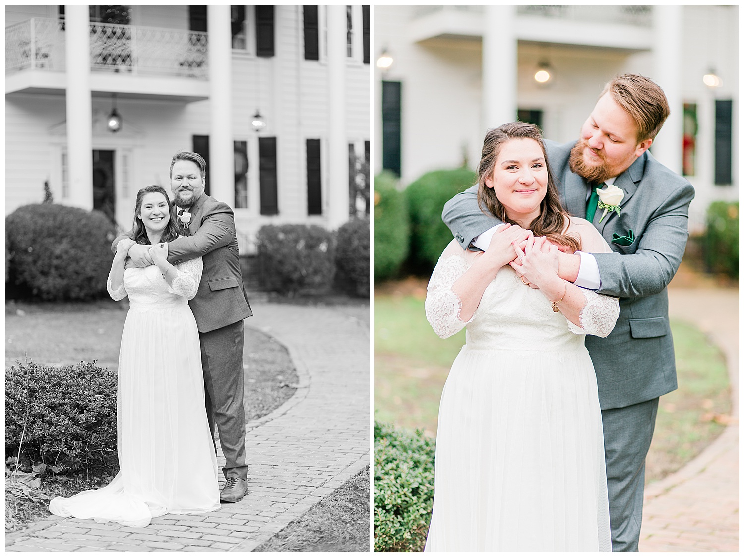 Virginia Cliffe Inn Wedding at Christmastime - Virginia Wedding Photographer