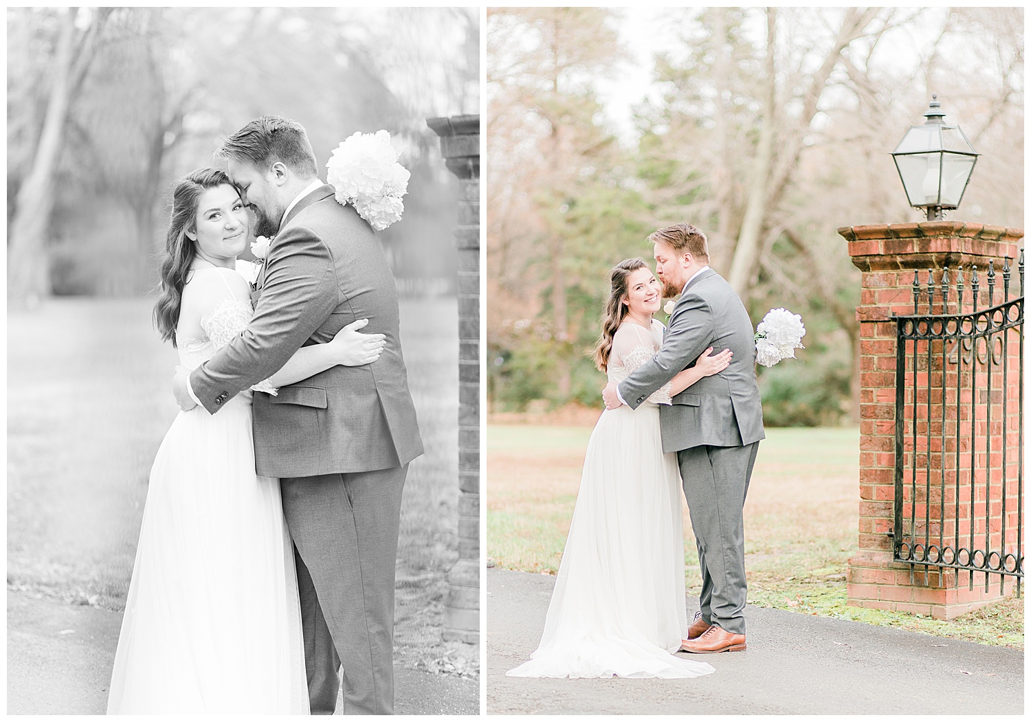 Virginia Cliffe Inn Wedding at Christmastime - Virginia Wedding Photographer