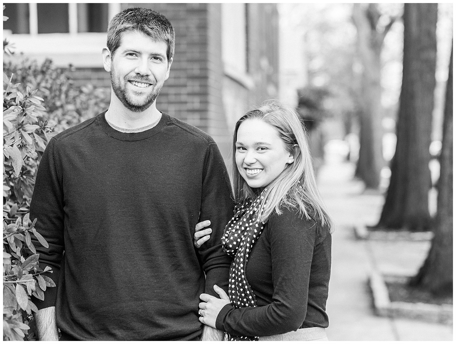 Monument Avenue Engagement Session - Virginia Wedding Photographer