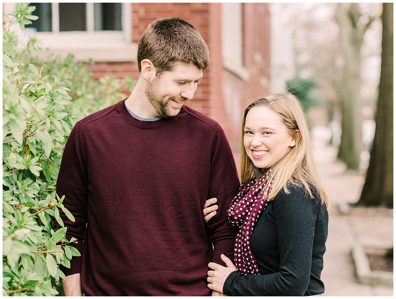 Monument Avenue Engagement Session - Virginia Wedding Photographer