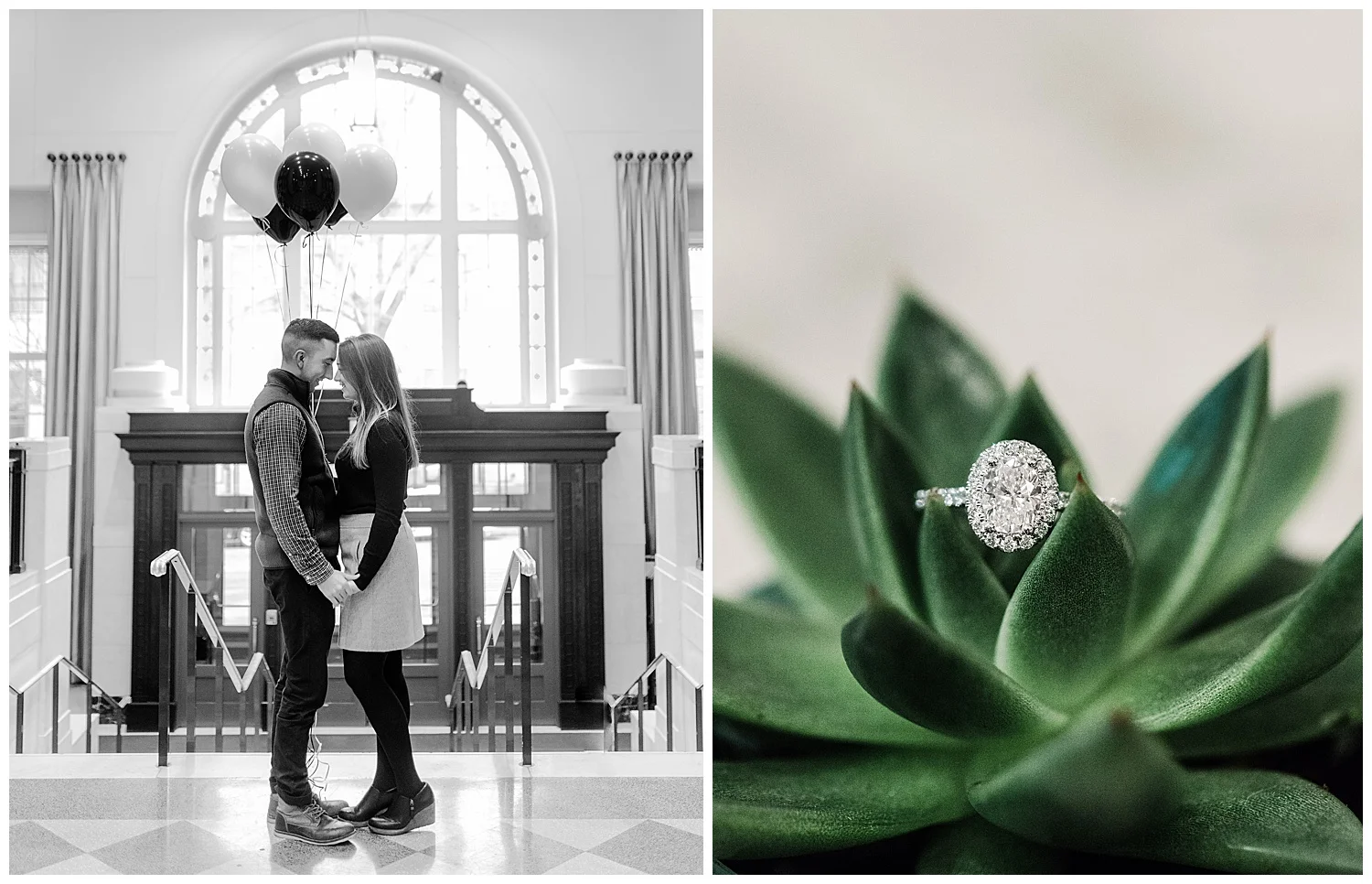 John Marshall Ballrooms Proposal - VA Wedding Photographer