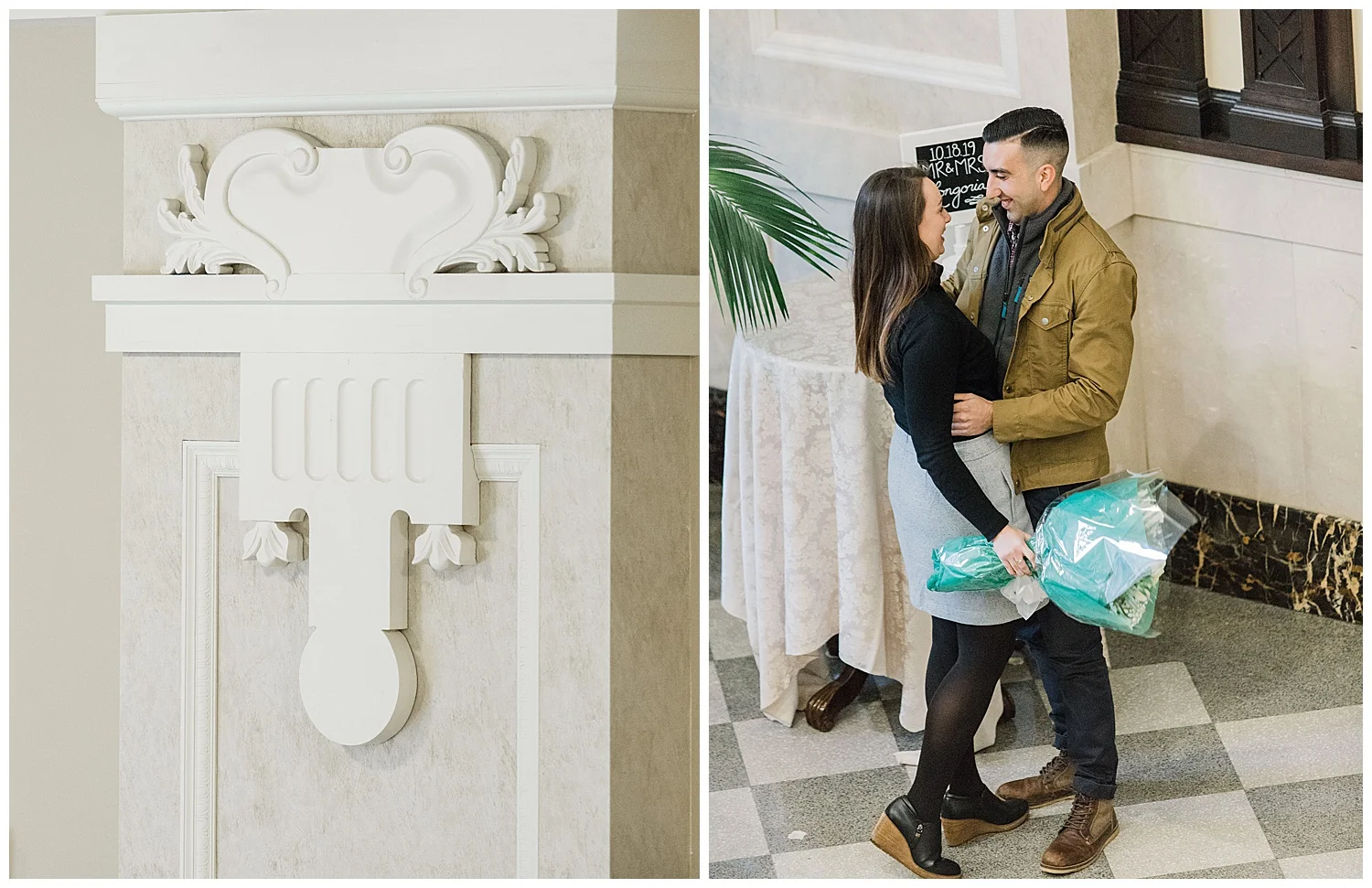 John Marshall Ballrooms Proposal - VA Wedding Photographer