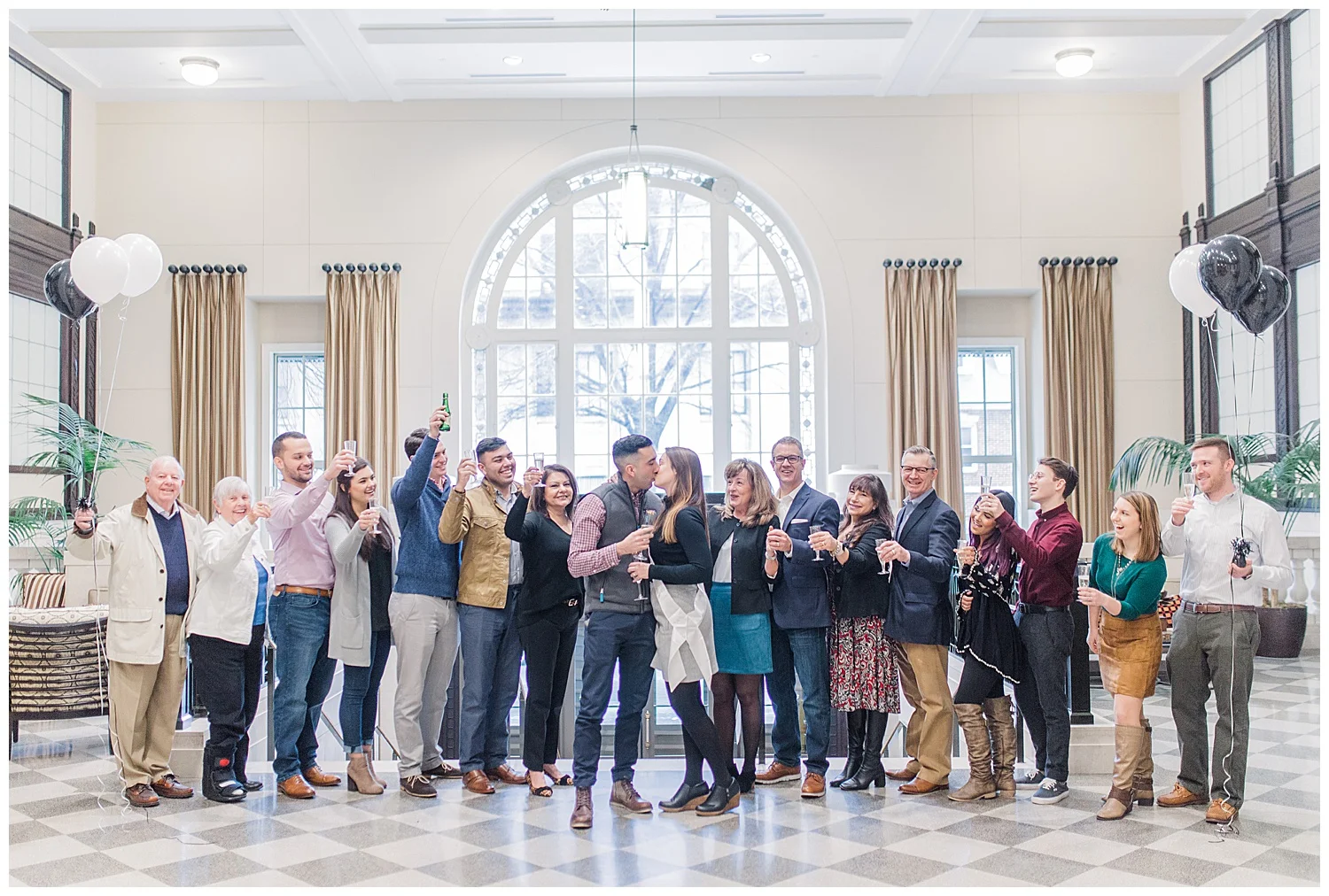 John Marshall Ballrooms Proposal - VA Wedding Photographer