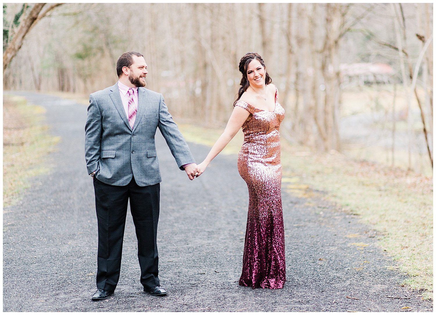 Covington Virginia Engagement Session - Jackson River Scenic Trail