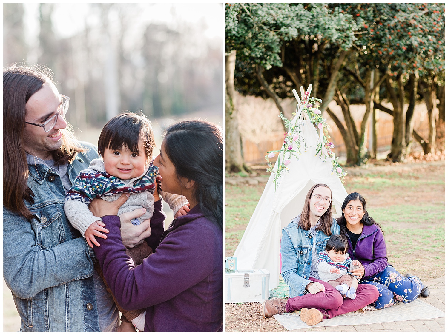 Bohemian Styled Shoot Family Sessions - Richmond Virginia Photographer
