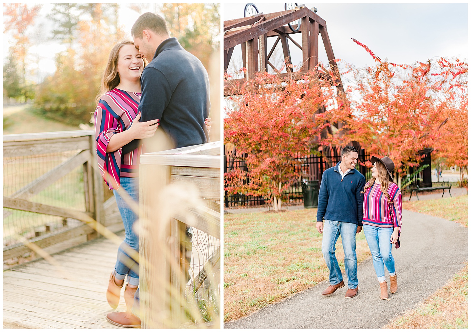 Mid-Lothian Mines Park Engagement photos - Virginia Wedding Photographer