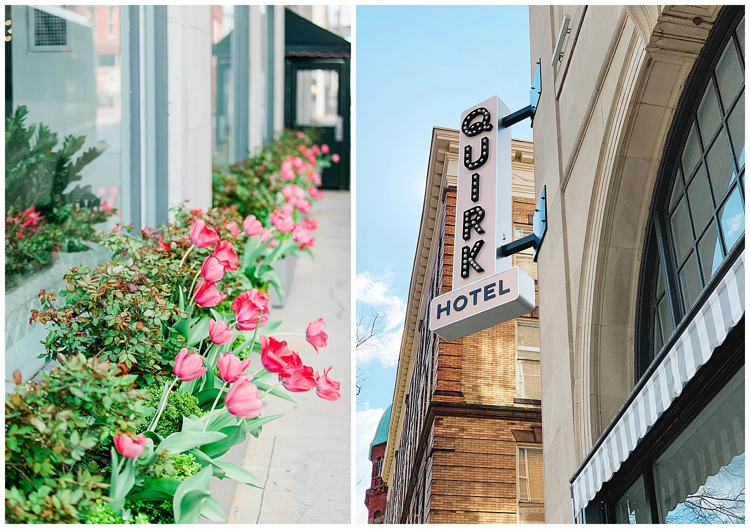 Quirk Hotel engagement session - Virginia Wedding Photographer