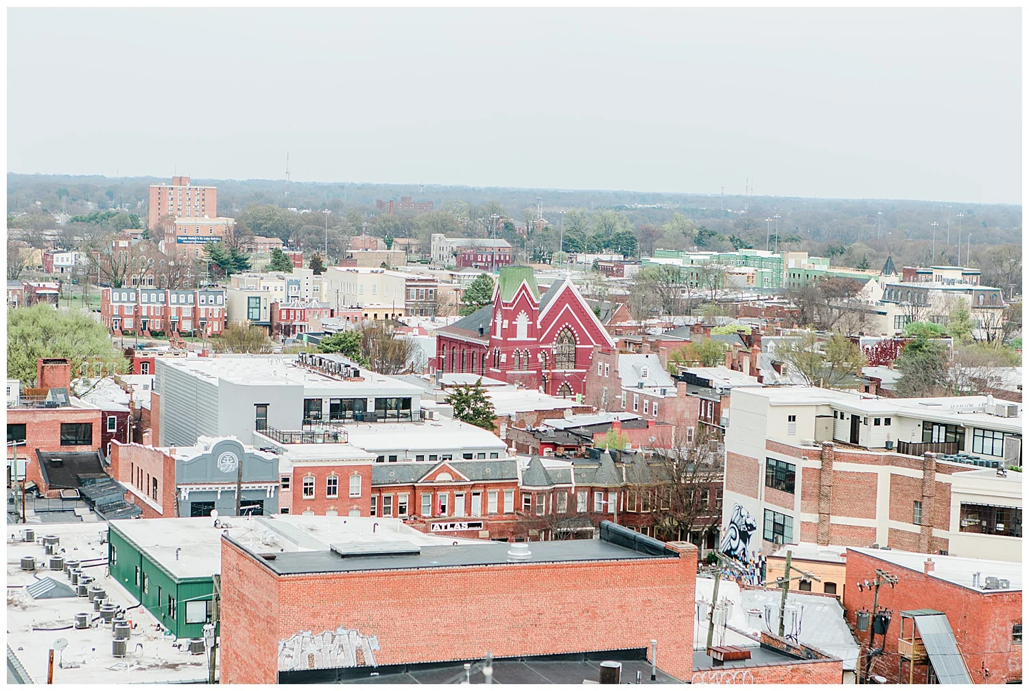 Quirk Hotel Rooftop Surprise Proposal - Virginia Wedding Photographer