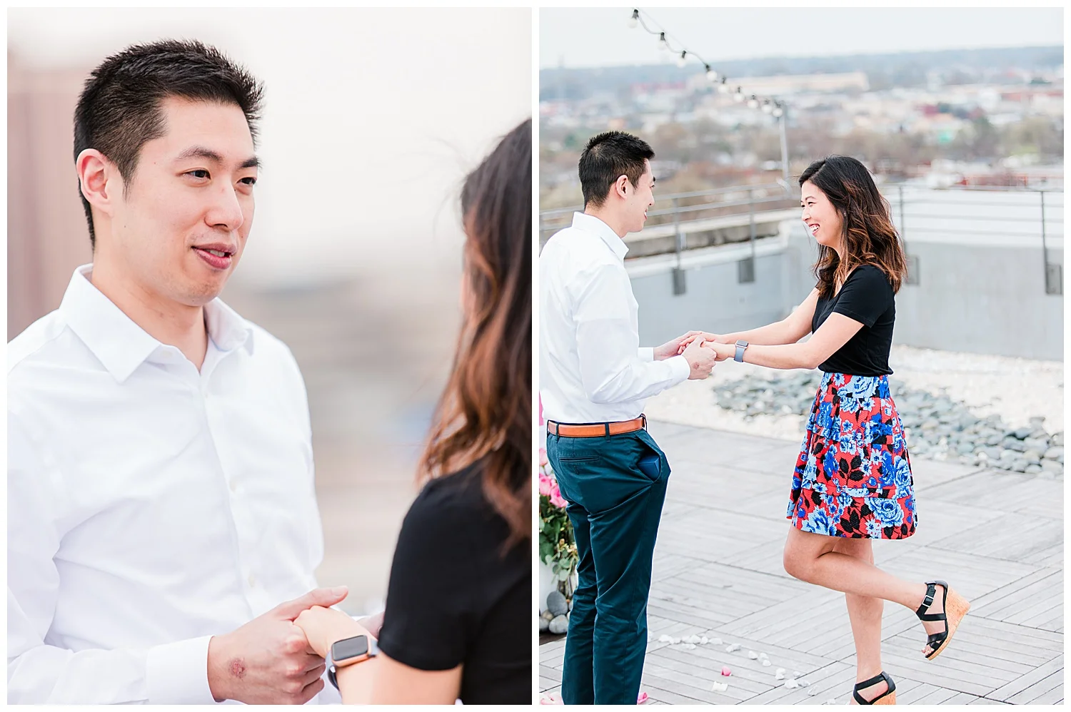 Quirk Hotel engagement session - Virginia Wedding Photographer