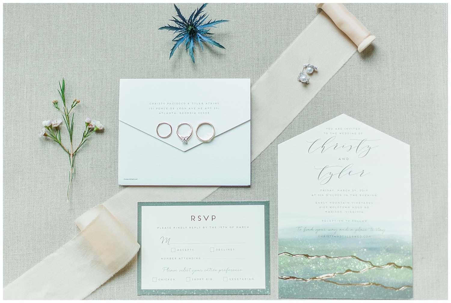 Early Mountain Vineyards Wedding - Virginia Wedding Photographer