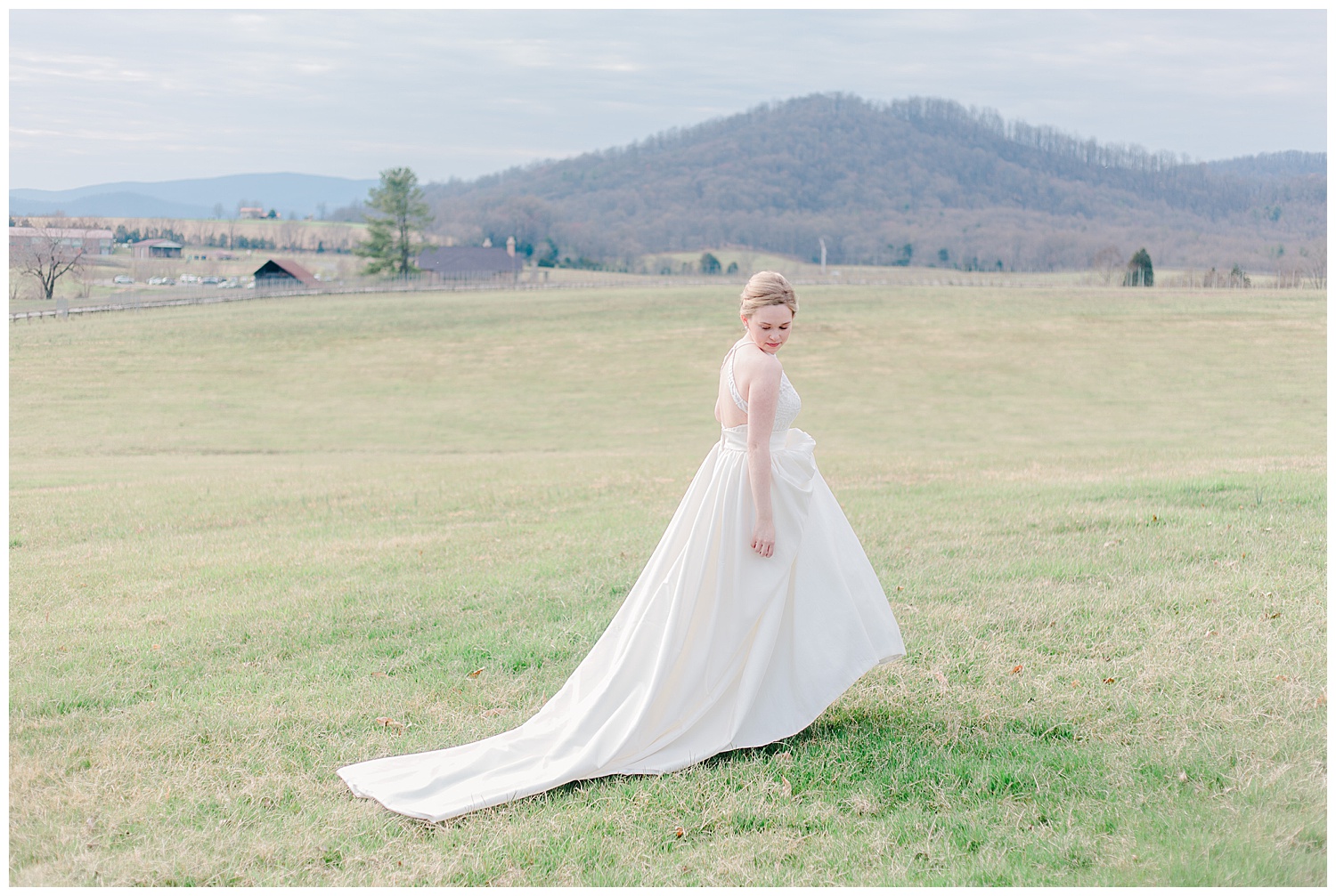 Early Mountain Wedding  First Look - Charlottesville, VA