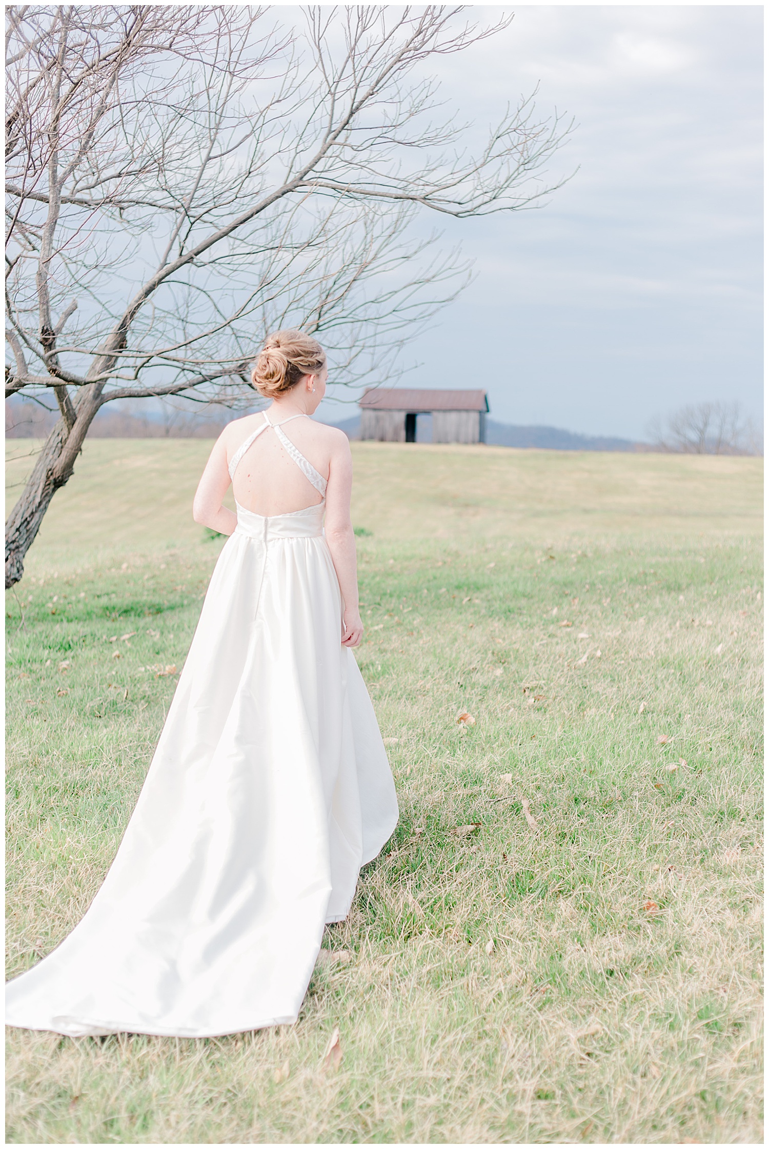 Early Mountain Wedding First Look - Charlottesville, VA