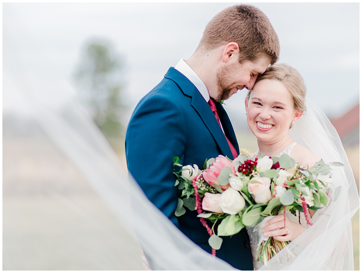 Early Mountain Vineyards Wedding in Spring - Christy + Tyler