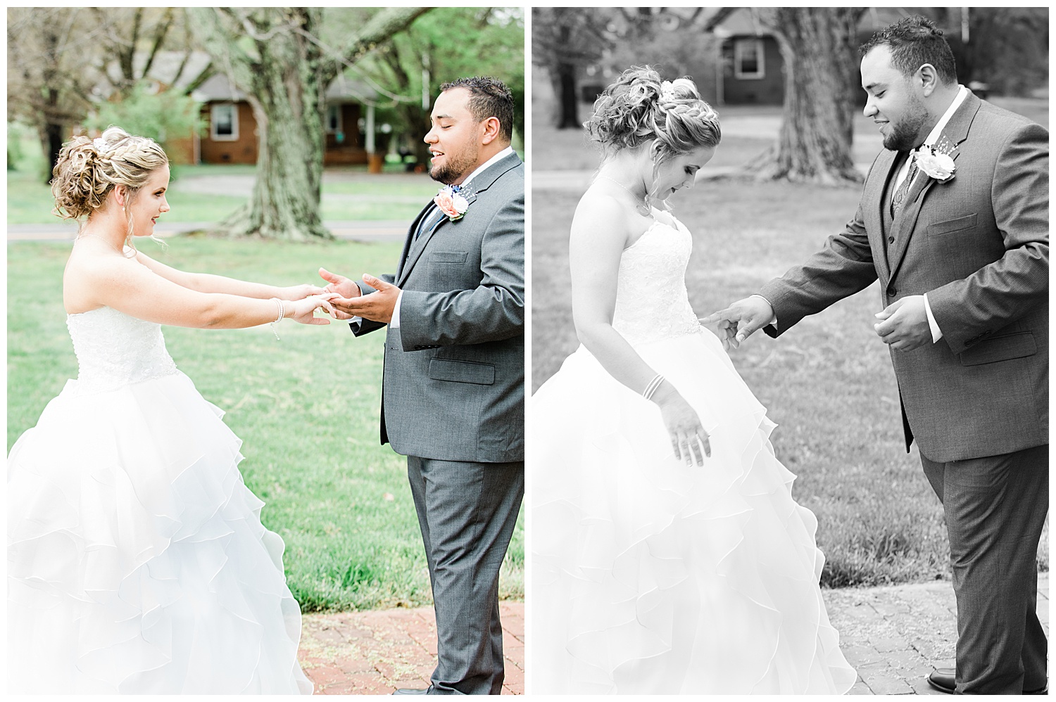 Wedding First Look - Virginia Wedding Photographer