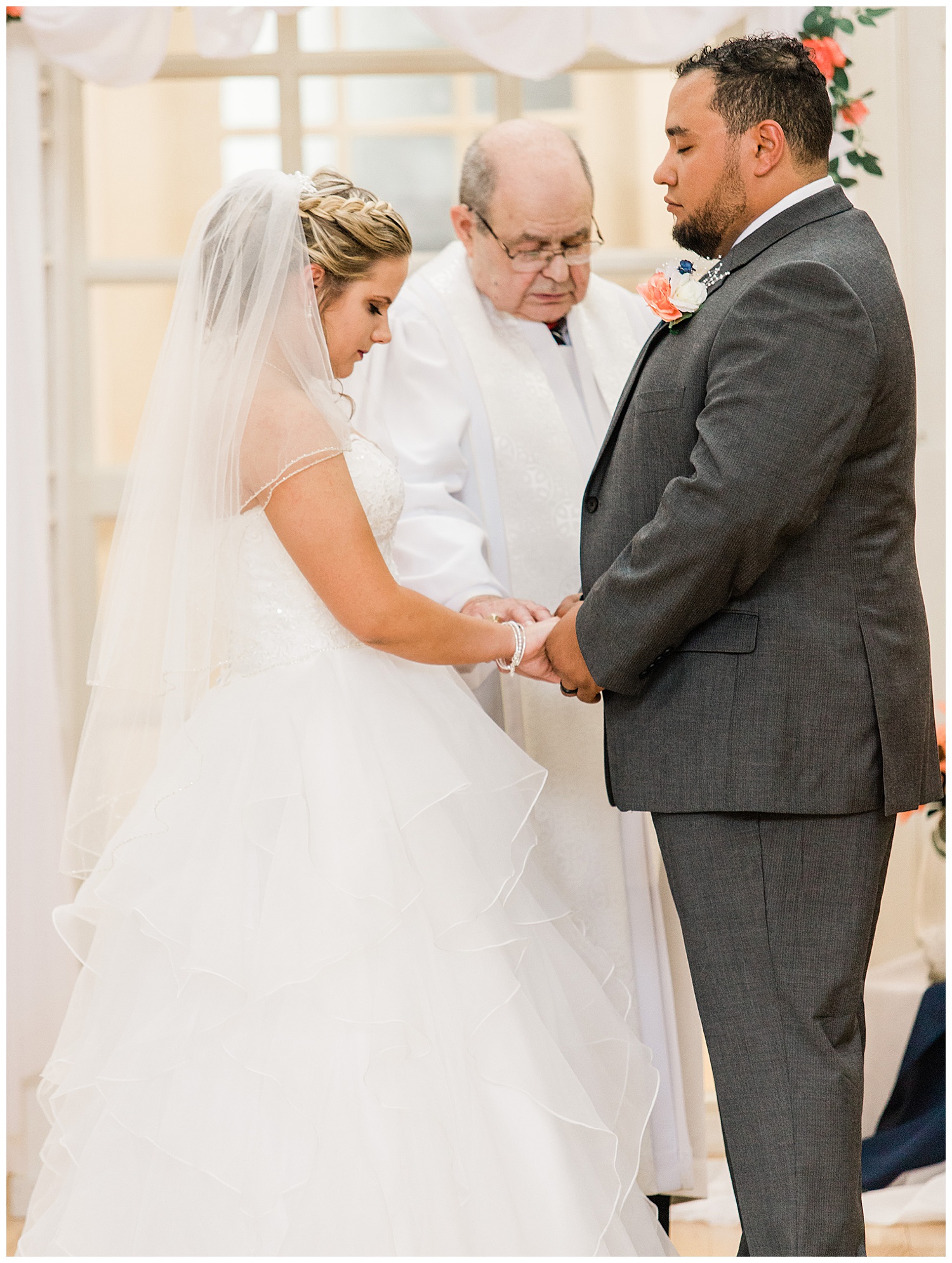 Wedding Ceremony - Bride + Groom - Virginia Wedding Photographer