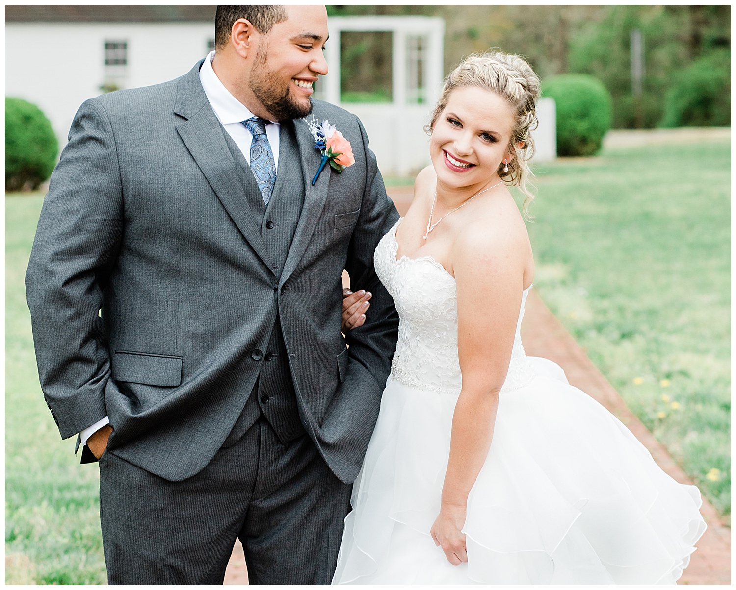 Bride and Groom Portrait - Virginia Wedding Photographer