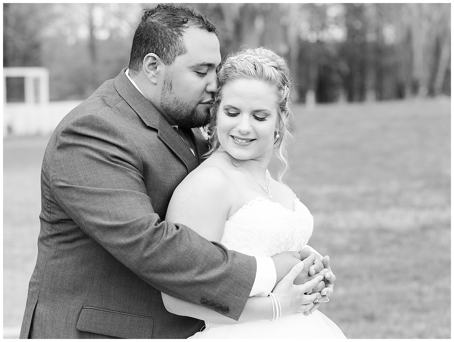 Bride and Groom Portrait - Virginia Wedding Photographer