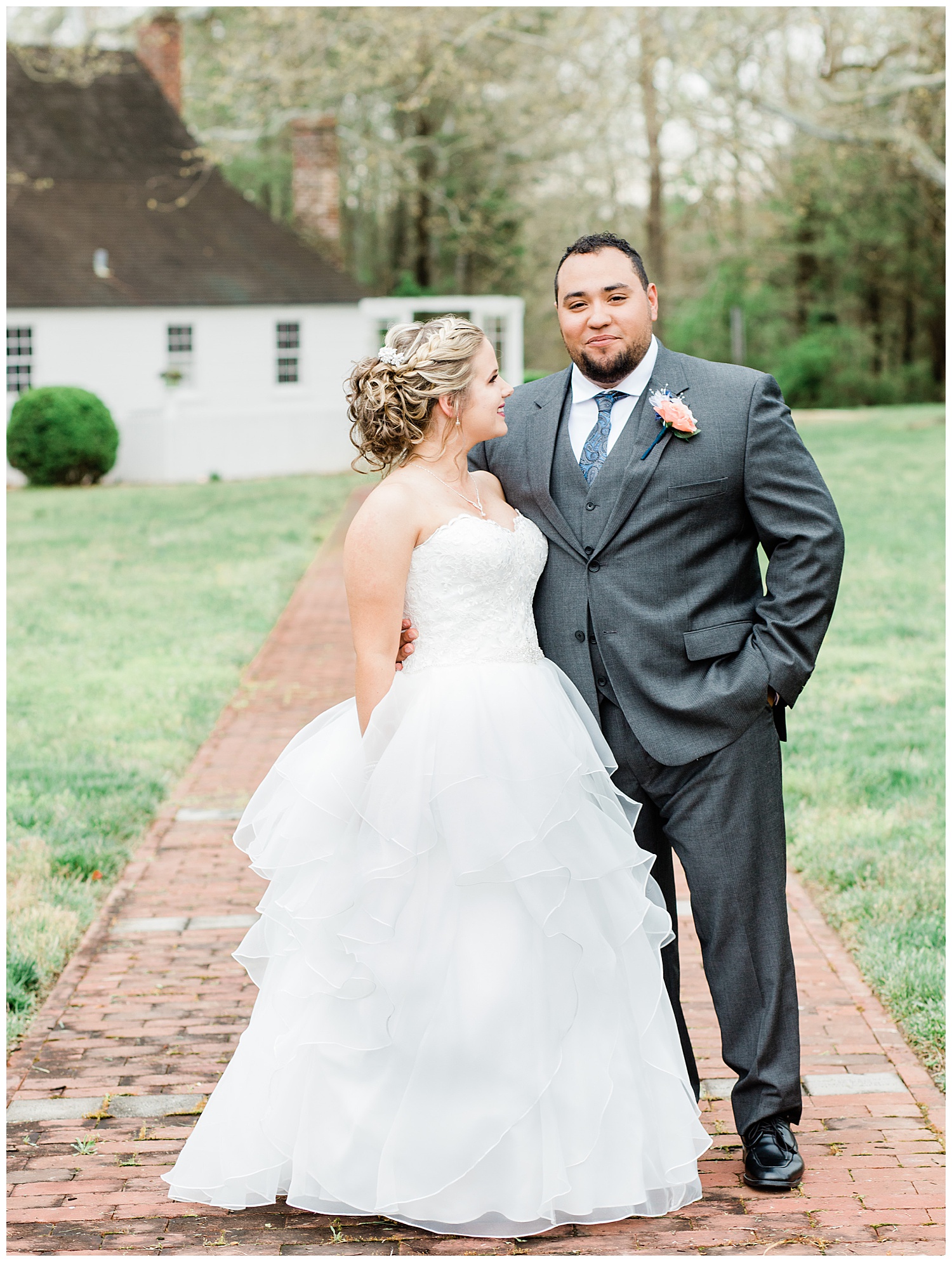 Bride and Groom Portrait - Virginia Wedding Photographer