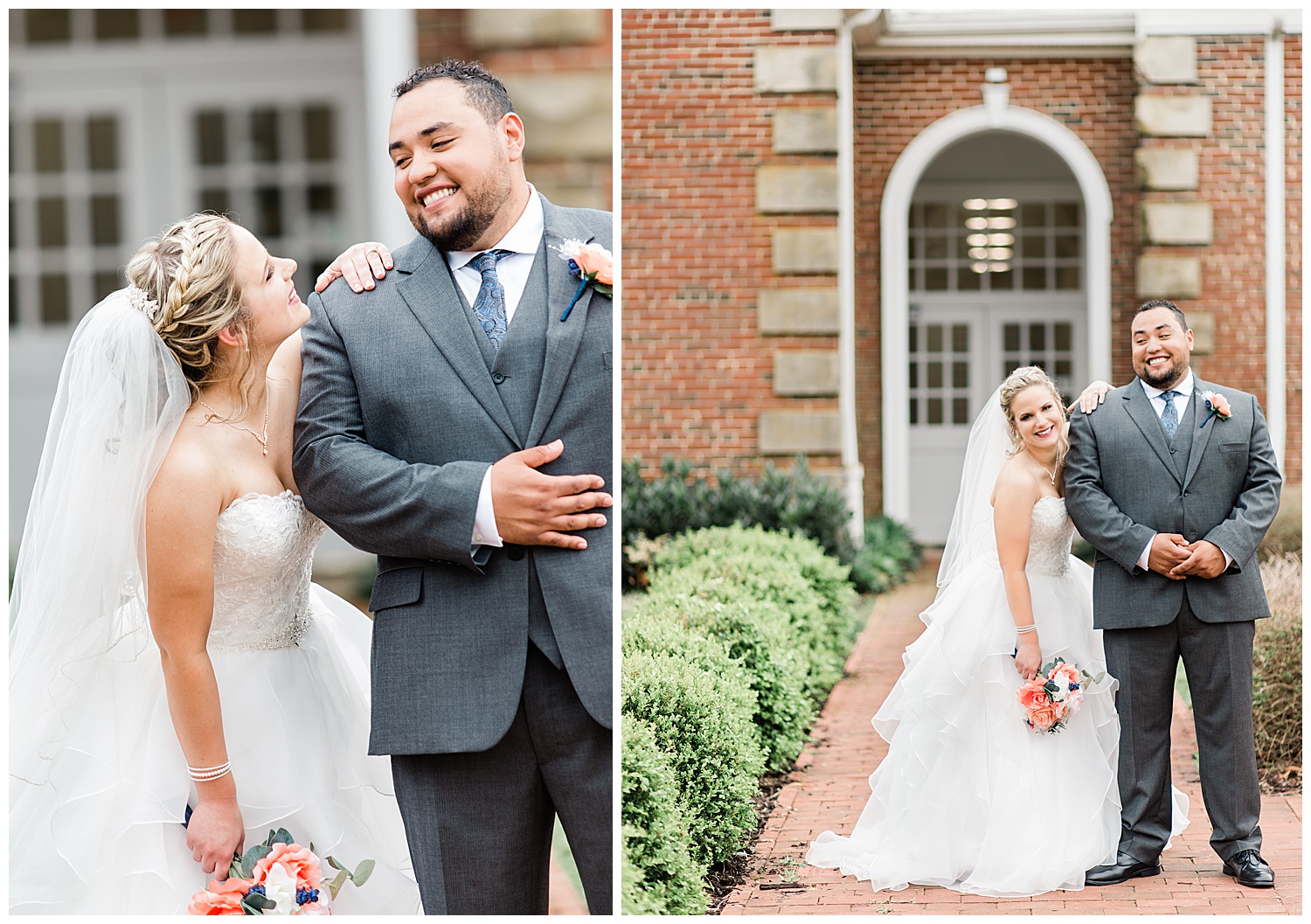Bride and Groom Portrait - Virginia Wedding Photographer