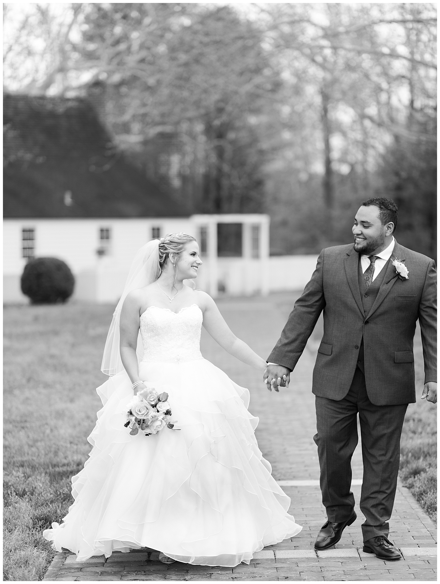 Bride and Groom Portrait - Virginia Wedding Photographer