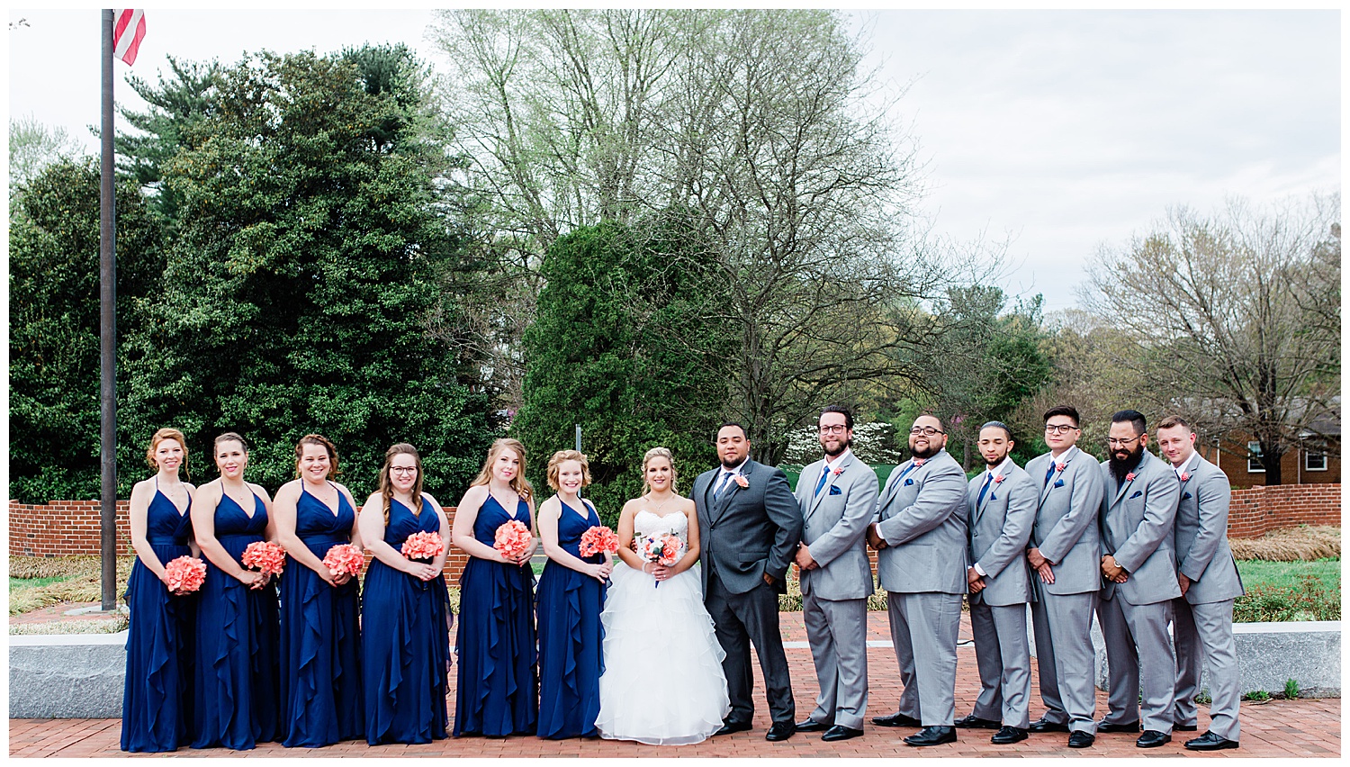 Wedding Party - Montpelier Center for the Arts Wedding - Virginia Wedding Photographer