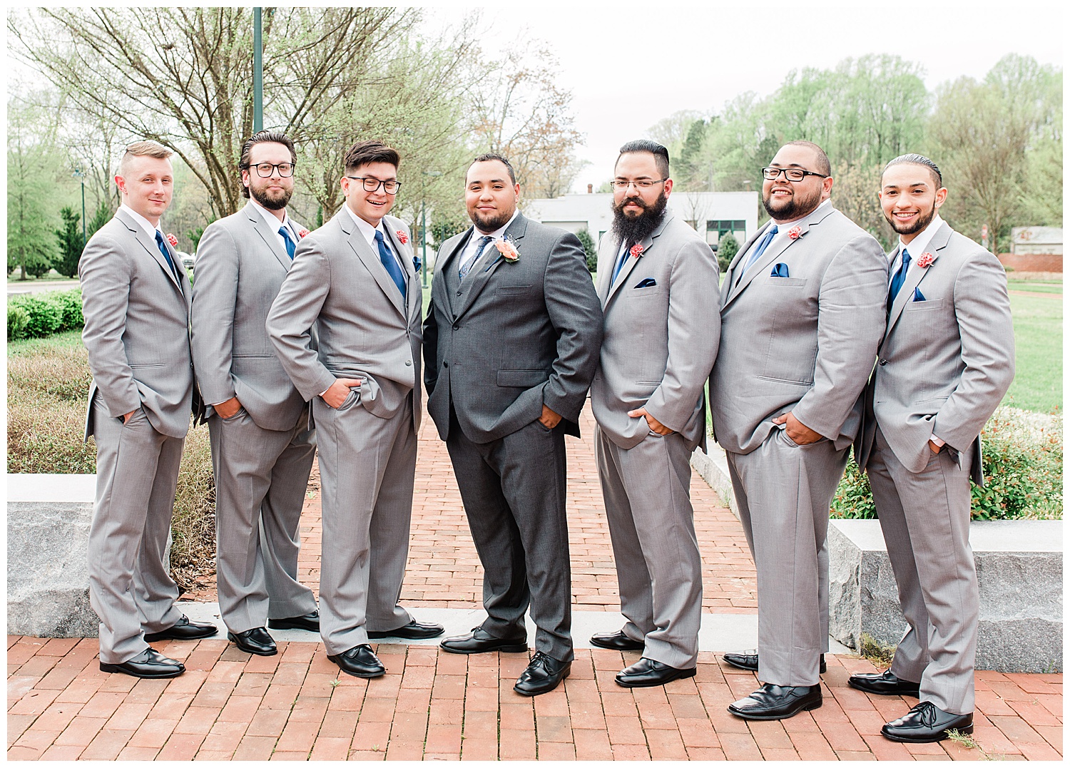 Wedding Party - Montpelier Center for the Arts Wedding - Virginia Wedding Photographer