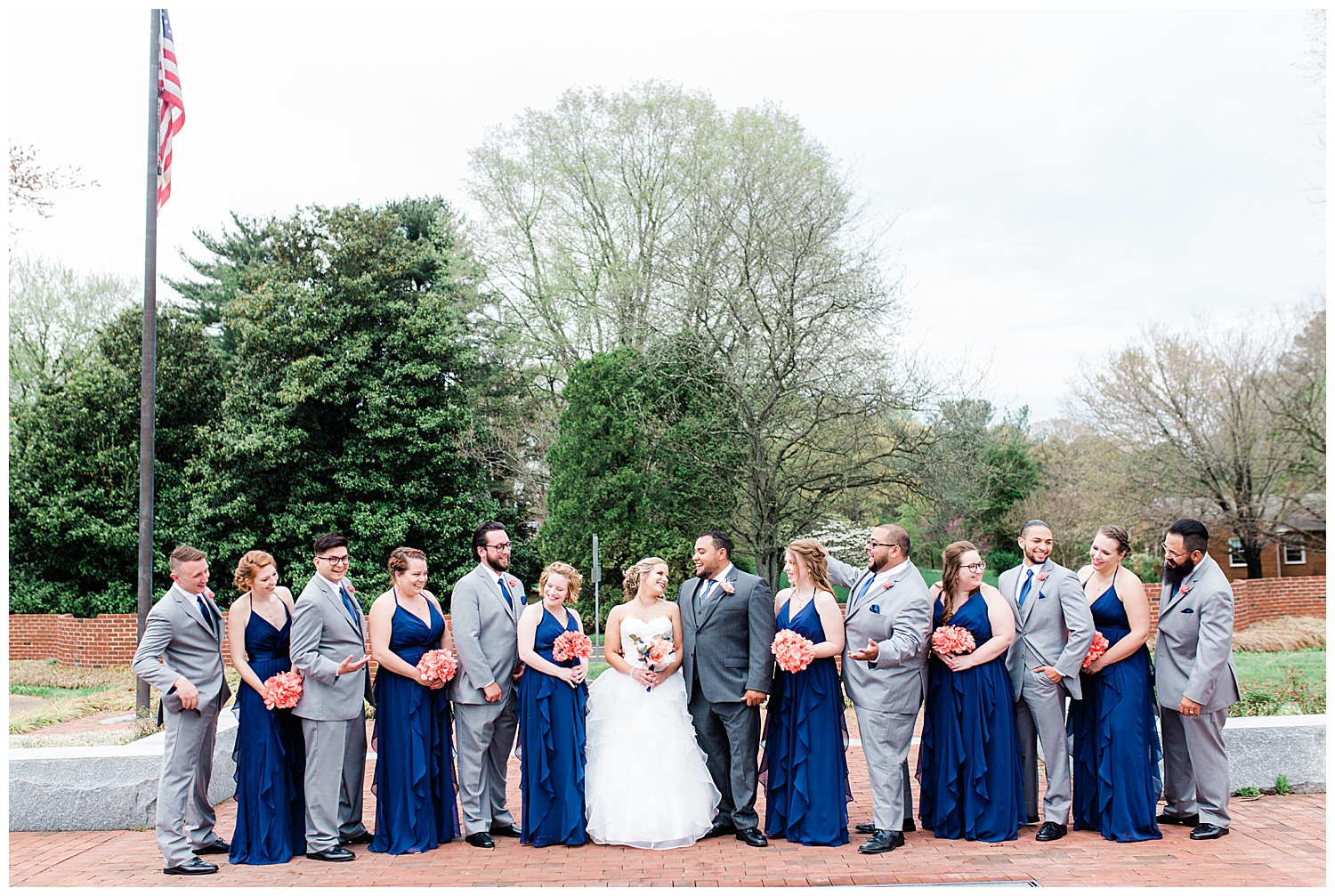 Wedding Party - Montpelier Center for the Arts Wedding - Virginia Wedding Photographer